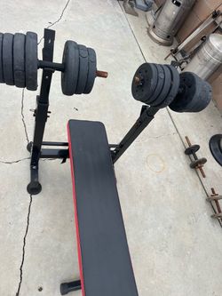 Bench press with dumbbells