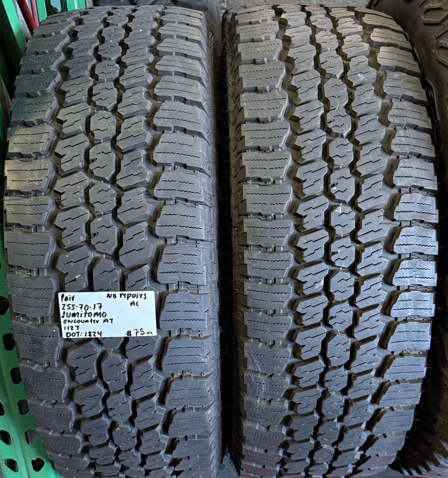 255 70 17 Sumitomo