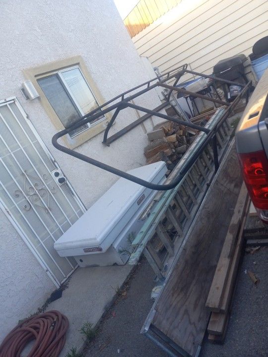 Lumber Rack And Tool Box