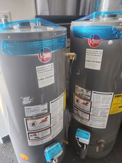 New water heater