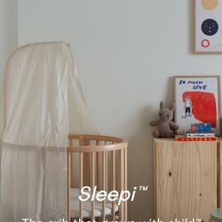 Stokke Sleepi Mini Crib with Matress and Canopy