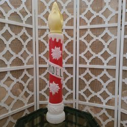 Vintage Empire Christmas Candle Blow Mold 