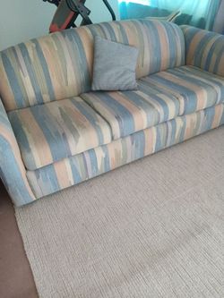 Boho Vintage Couch Sofa Fold Out