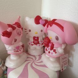 HELLO KITTY,  MY MELODY,  KUROMI LED BLOW MOLDS