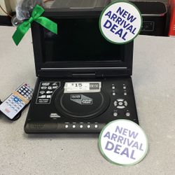 $15. Portable DVD Player.