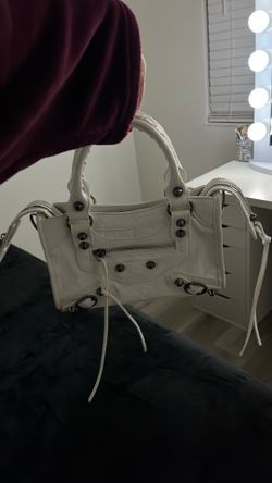 White Purse Worn Once