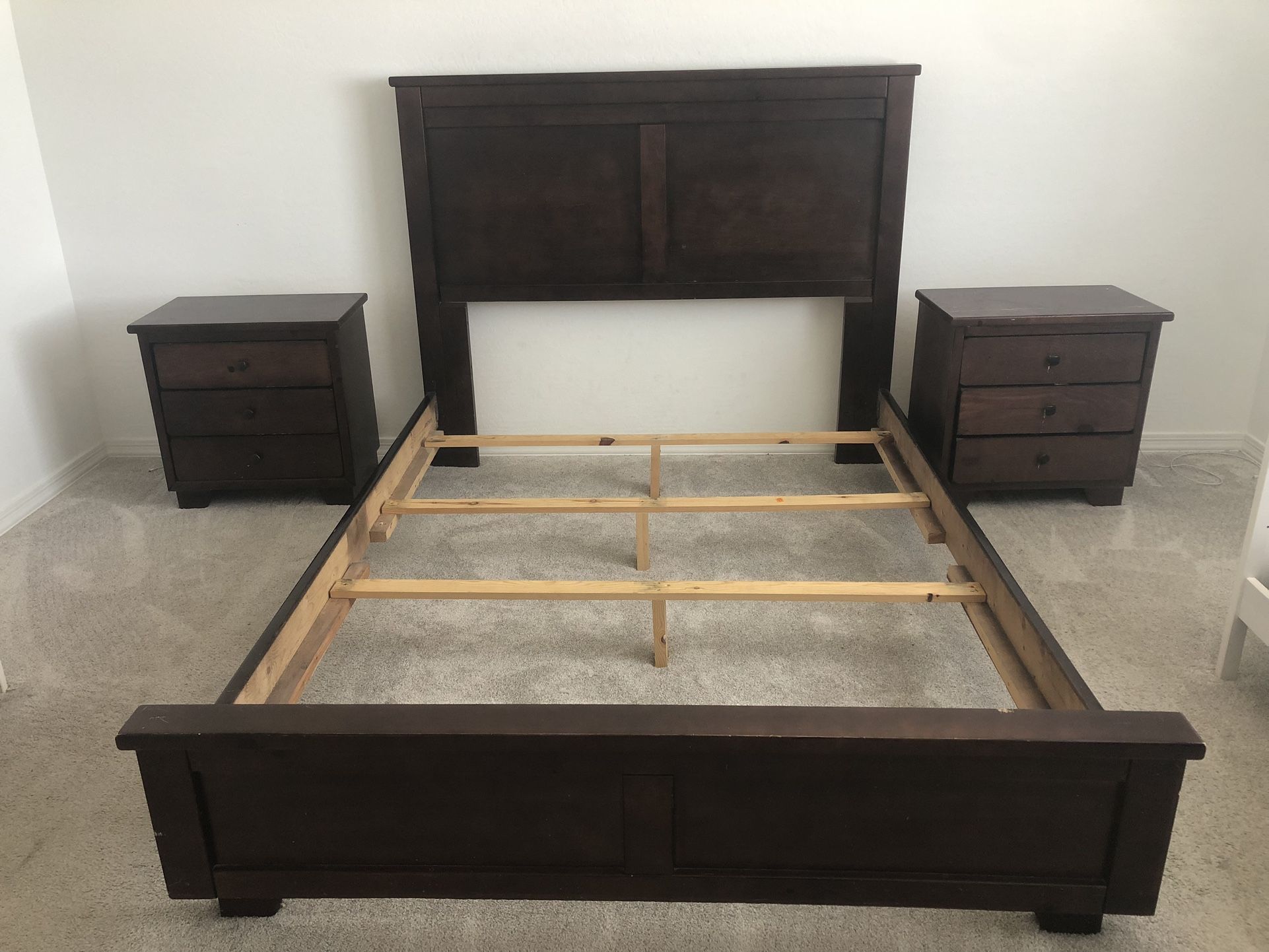 Wood Queen Bed Frame