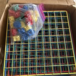 Storage Cubes And Hanging Rack