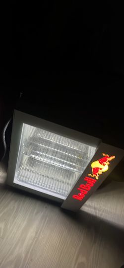 Red Bull mini fridge