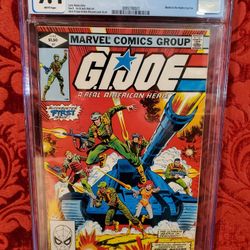 Gi Joe 1982 #1 Gi Joe Comic 1st Cgc 9.4 