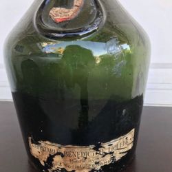 Benedictine Large Wine Bottle 19th Century