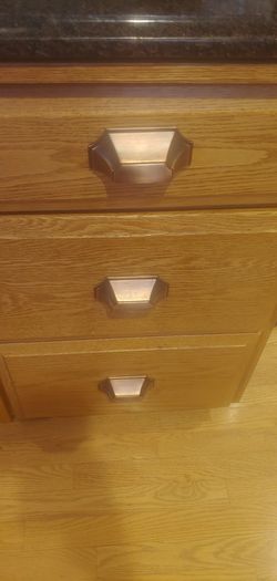 Oil-Rubbed Cabinet Handles