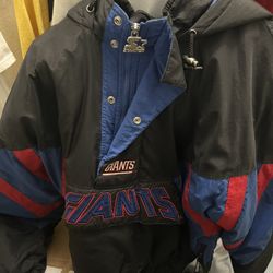 Vintage Giants Windbreaker Large 