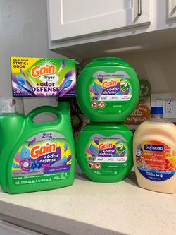 Gain Laundry Bundle with Softsoap Hand Soap