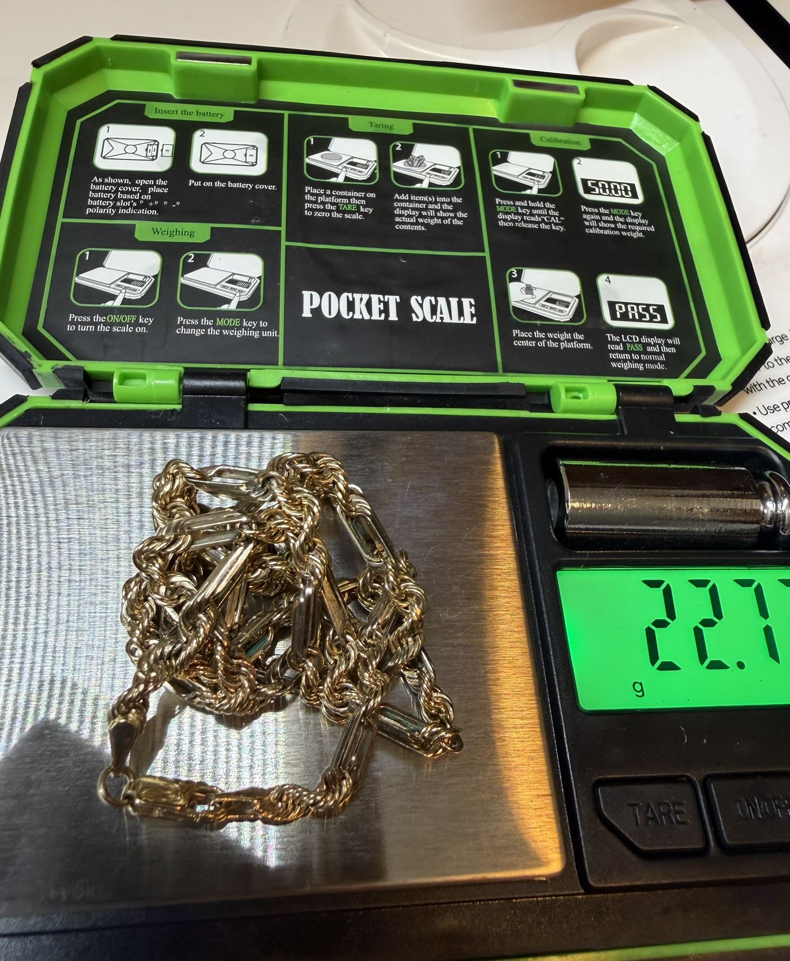 14k Gold Milano Chain