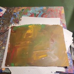 Abstract Expressionist Painting Set