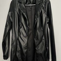 Faux Leather Jacket