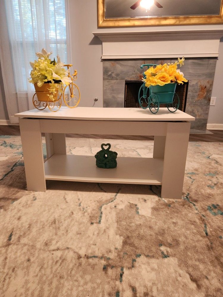 White Table