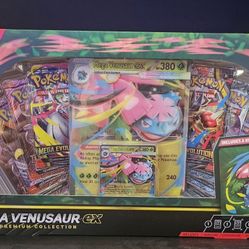 NEW- Mega Venusaur Ex Box