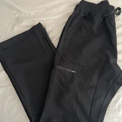 Brand New Airmed Flare Scrub Pants Black XL Petite