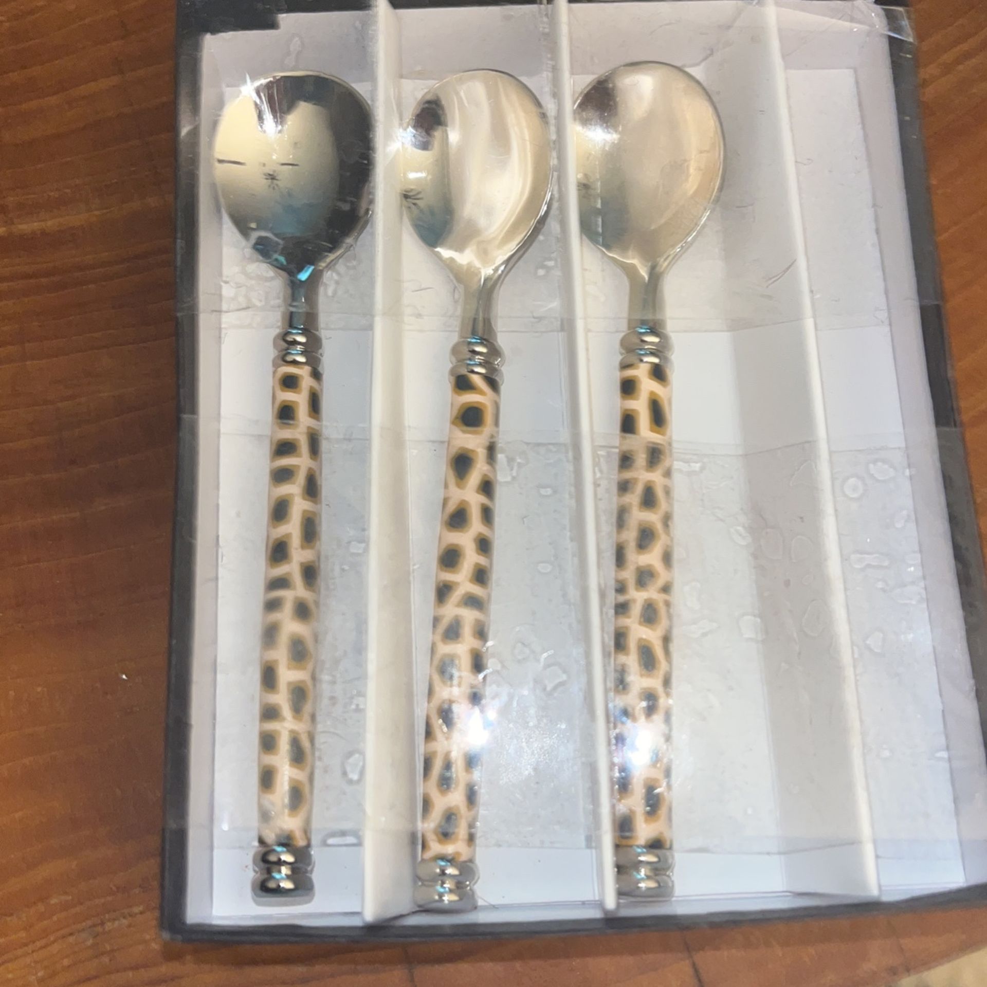 Mini Cheetah Design Spoons