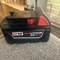 Milwaukee M18 3.0 Battery 