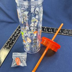 Star Wars Tumbler Cup Straw Chewbacca Topper Chibi Characters