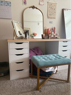 White Ikea Desk