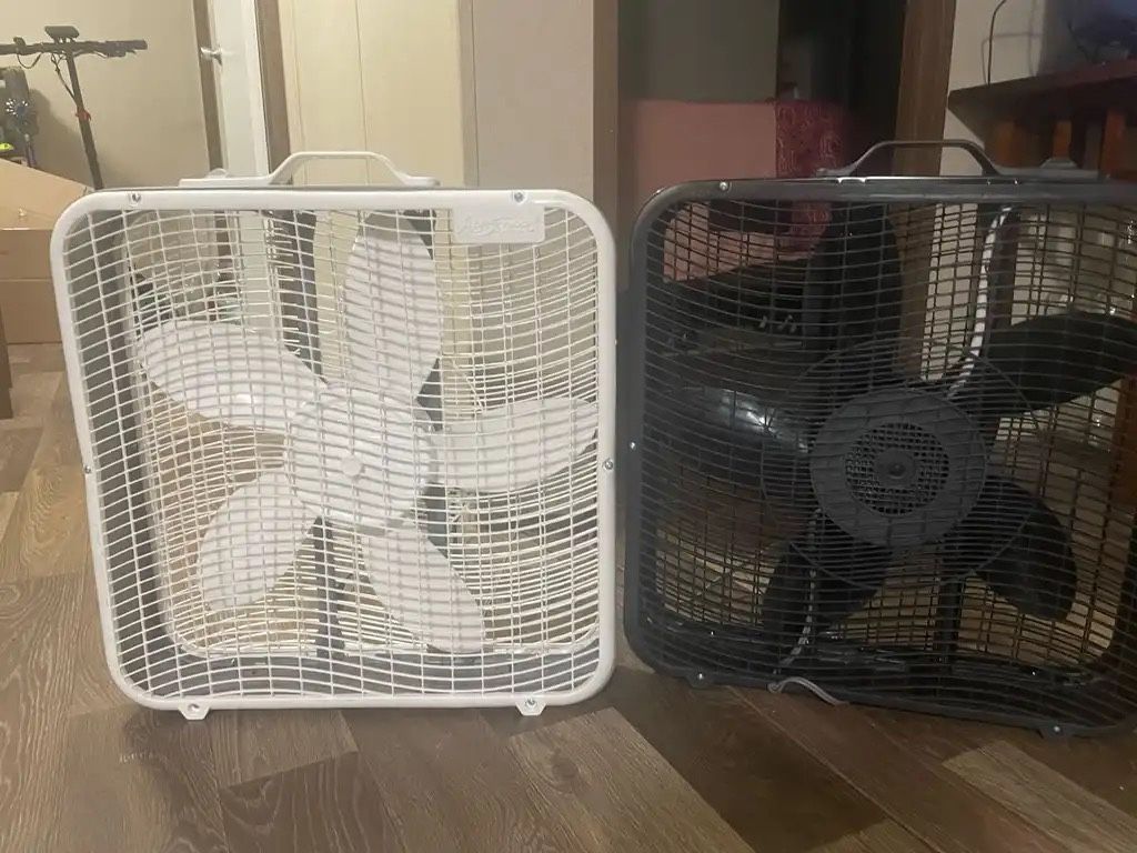 2 Box Fans 