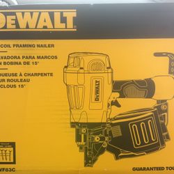 DeWALT Pneumatic 15° Coil Framing Nailer 