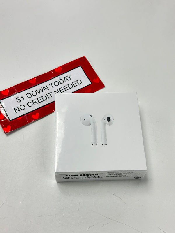 Apple Airpods 2 Gen Wireless Bluetooth Earbuds -PAY $1 To Take It Home - Pay the rest later -
