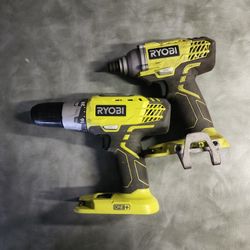 Ryobi impact and drill