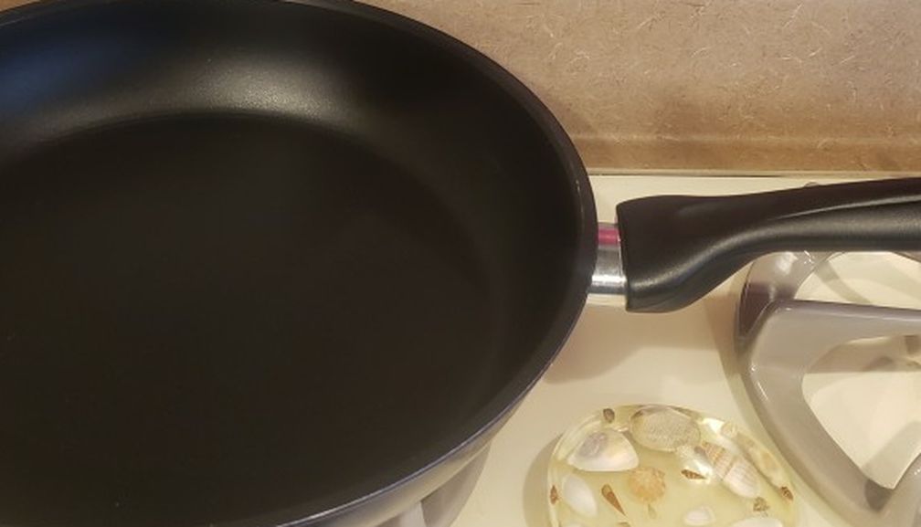 MEGAWARE by Rondine Made In Italy Blue 11.5" Round Ceramic Frying Pan