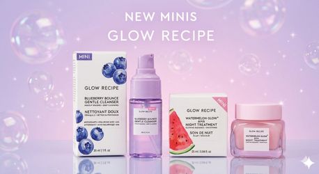 Glow Recipe Skincare Duo 🌟 Deep Cleanser & AHA Night Treatment 🌟New In Box 🌟