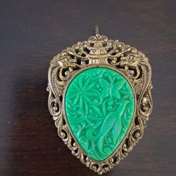 Vintage Asian Brooch/ Pendant