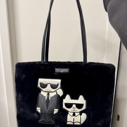 KARL LAGERFELD Paris Tote Bag