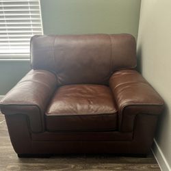 Leather Settee/Couch