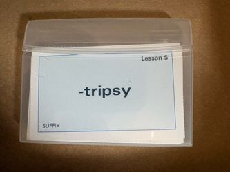 Anatomy flash cards and medical terminology cards for sale