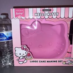 Hello Kitty cake and hot cocoa silicone molds. 