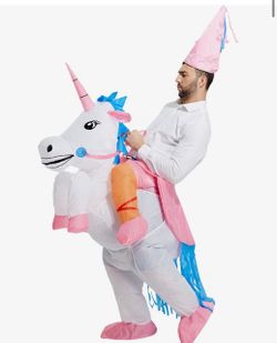 TOLOCO Inflatable Dinosaur Costume - Blow Up Halloween Costume