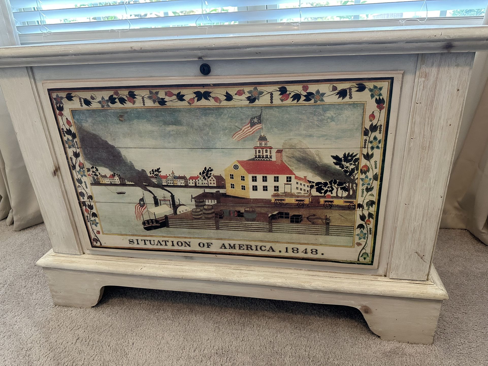 Vintage Lane Furniture Cedar Chest – “Authenticated Reproduction” by the Museum of American Folk Art