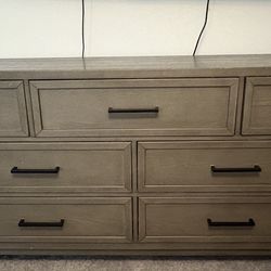 Modern Farmhouse Dresser + 2 Nightstands Set – $150 OBO