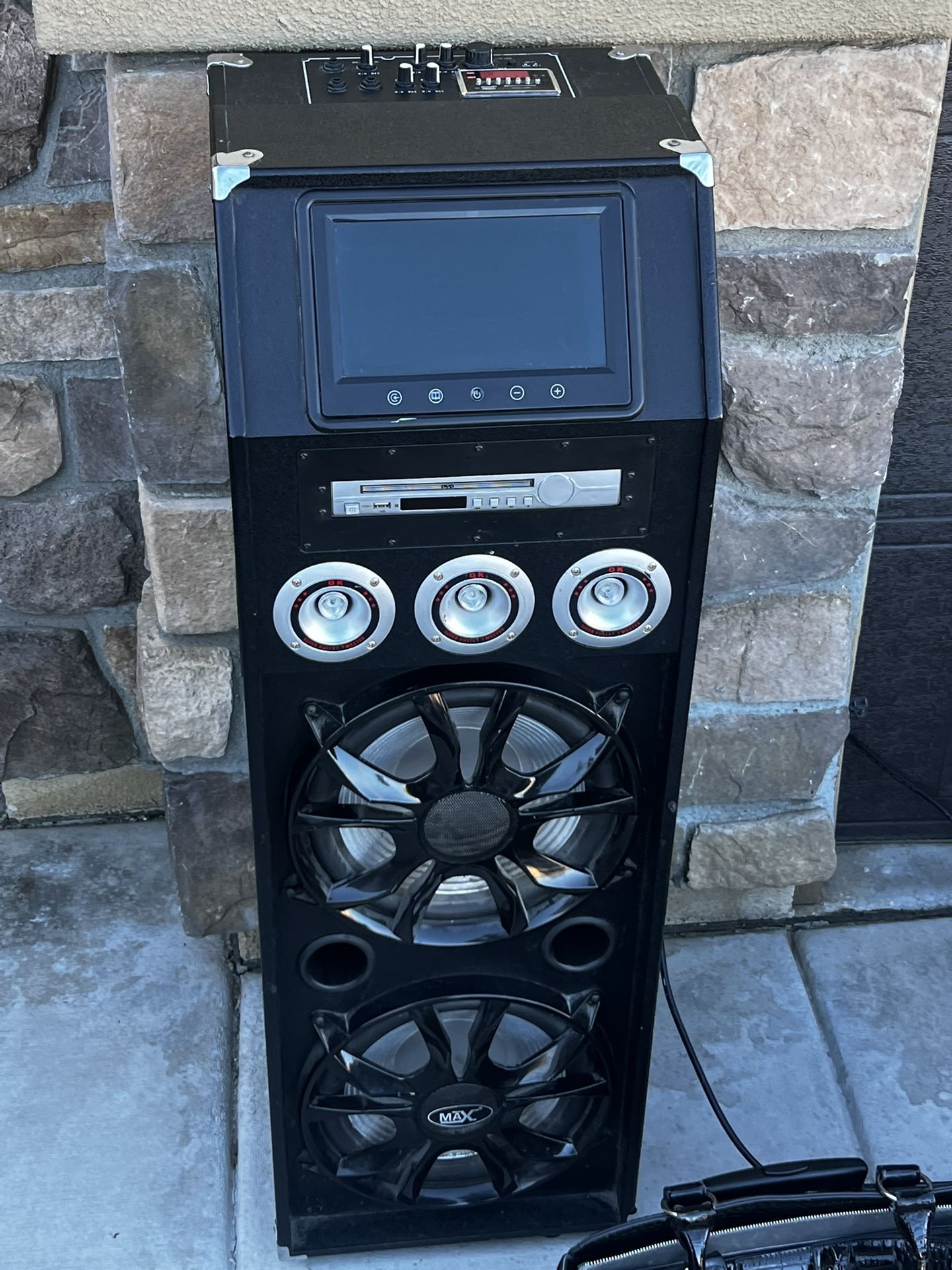 DJ Speaker DVD Player