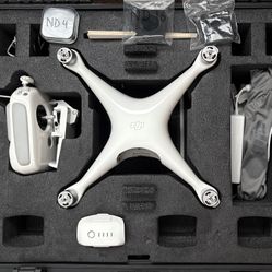 DJI Phantom 4 Pro w/ Nanuk 945 Waterproof Hard Case & accessories