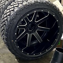 24” Fuel wheels & tires 8x6.5 or 8x165.1