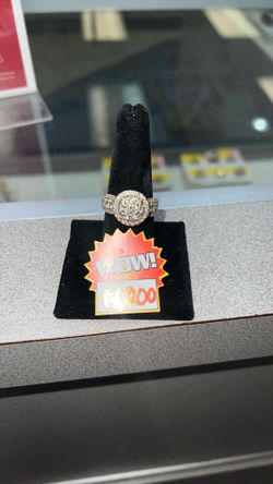 Lab Diamond Gold Ring
