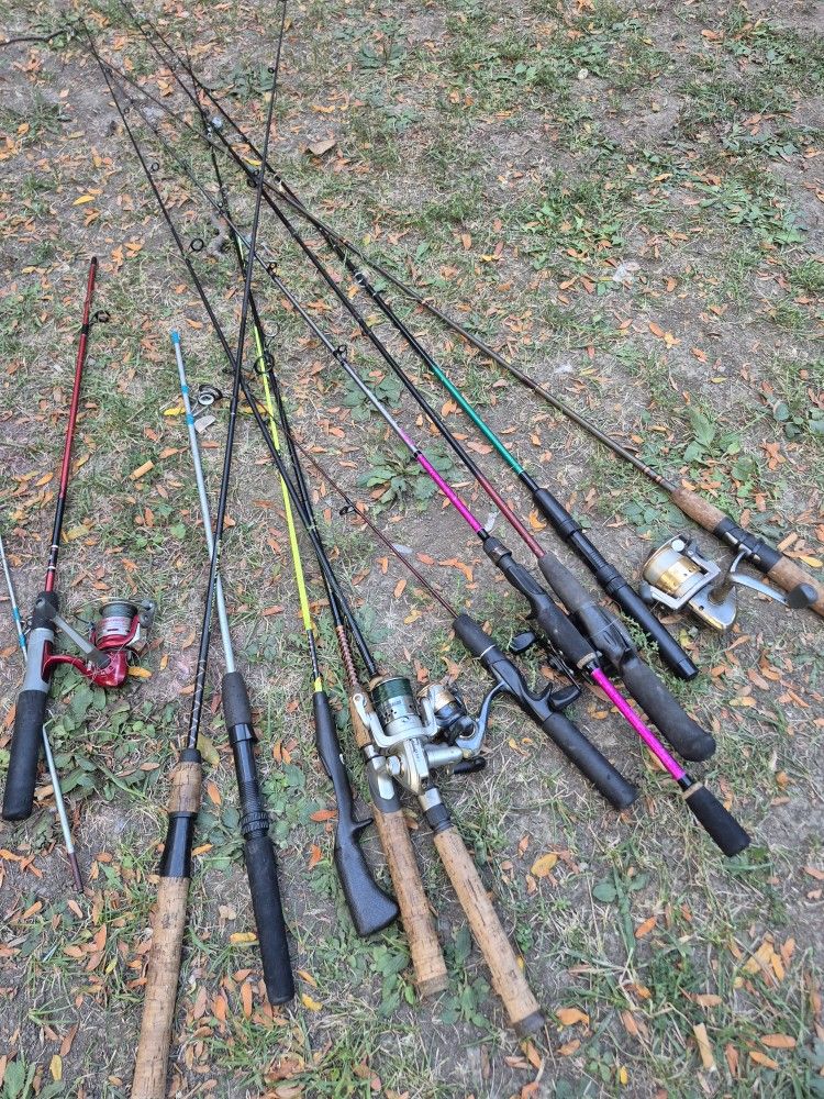 Fishing poles