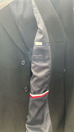 Men's Classic-Fit Wool-Blend Overcoat