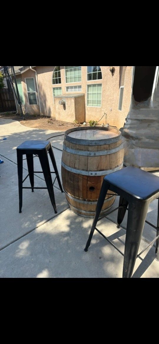 Barrel Bar Stools