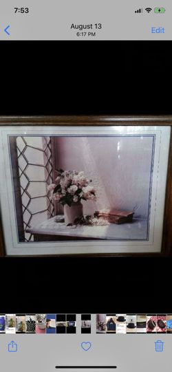 Floral Framed Picture